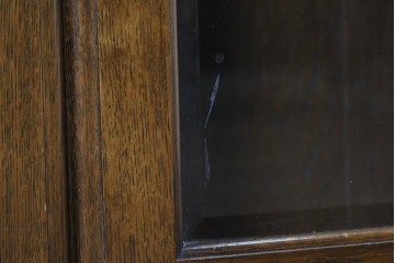 中古　横浜クラシック家具　ノックオンウッド(knockonwood)　オーク材　端正な佇まいのブックケース　(R-091118)