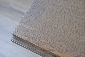 中古　旭川家具　加藤木工　Brooks(ブルックス)　ナラ材　木目豊かな扉と引き出しを備えたライティングビューロー　定価約30万円　(R-091120)