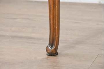 中古　イタリア製　高級ブランド家具　メデア(Medea)　植物を思わせる曲線装飾が映える2人掛けベンチ　(R-091124)