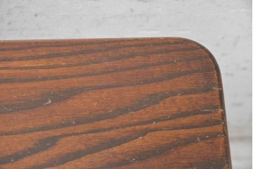 中古　横浜クラシック家具　ノックオンウッド(knockonwood)　コロニアルシリーズ　オーク無垢材　豊かな木目と挽物脚を楽しめるセンターテーブル　定価約26万円　(R-091144)