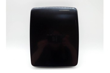 桜井一良　輪島塗　木製漆器　蒔絵で華文が描かれたあでやかな硯箱　共箱付き　(R-091173)