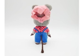 当時物　NHK　「にこにこぷん」　じゃじゃ丸・ぴっころ・ぽろりのソフビ人形3点セット　(R-091176)