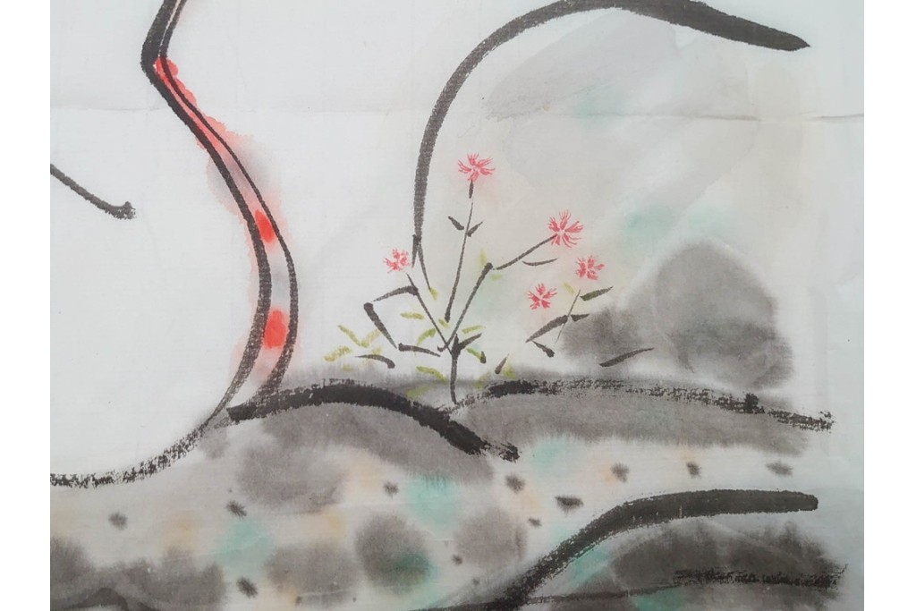 真作　小島功　肉筆　艶やかな女性たちを描いた水彩画など9枚セット　(R-091177)