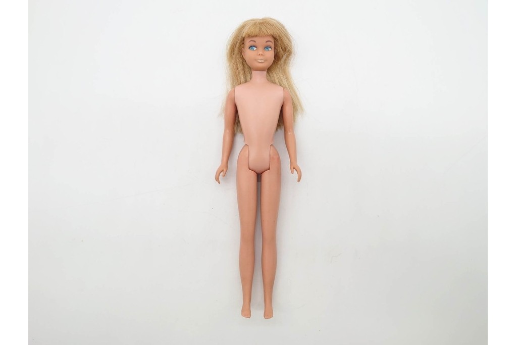 ヴィンテージ　マテル社(Mattel)　Barbie(バービー)　スキッパーの箱付き人形1点と空箱3点(うち1点はフランシー人形の空箱)のセット　(R-091187)
