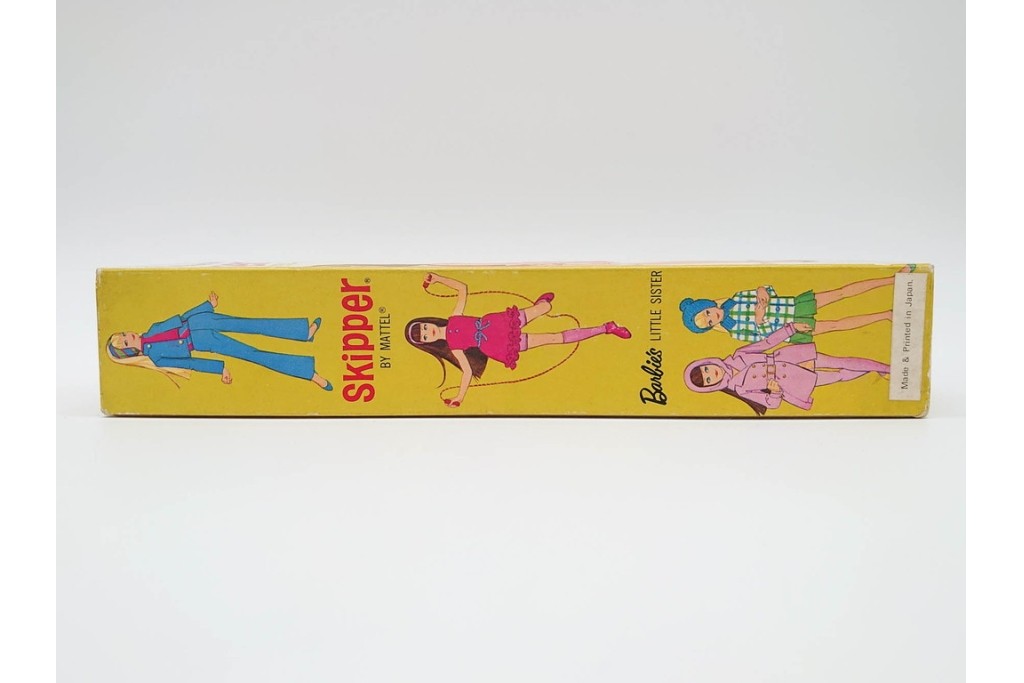 ヴィンテージ　マテル社(Mattel)　Barbie(バービー)　スキッパーの箱付き人形1点と空箱3点(うち1点はフランシー人形の空箱)のセット　(R-091187)