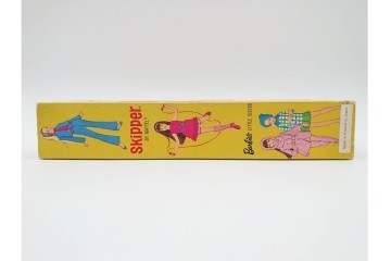 ヴィンテージ　マテル社(Mattel)　Barbie(バービー)　スキッパーの箱付き人形1点と空箱3点(うち1点はフランシー人形の空箱)のセット　(R-091187)