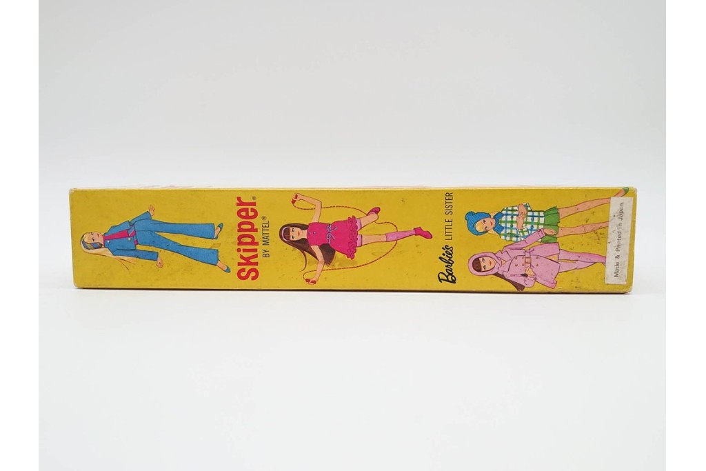 ヴィンテージ　マテル社(Mattel)　Barbie(バービー)　スキッパーの箱付き人形1点と空箱3点(うち1点はフランシー人形の空箱)のセット　(R-091187)