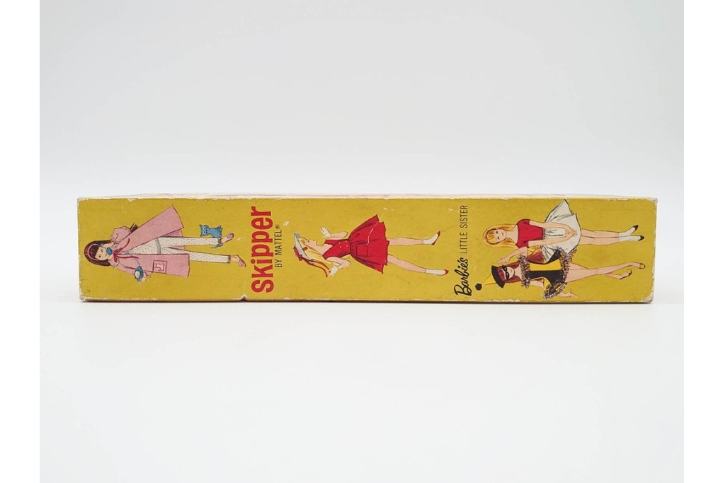 ヴィンテージ　マテル社(Mattel)　Barbie(バービー)　スキッパーの箱付き人形1点と空箱3点(うち1点はフランシー人形の空箱)のセット　(R-091187)