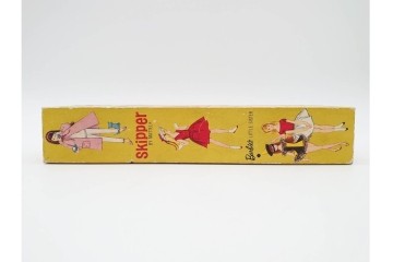 ヴィンテージ　マテル社(Mattel)　Barbie(バービー)　スキッパーの箱付き人形1点と空箱3点(うち1点はフランシー人形の空箱)のセット　(R-091187)