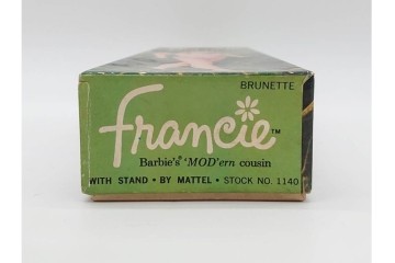 ヴィンテージ　マテル社(Mattel)　Barbie(バービー)　スキッパーの箱付き人形1点と空箱3点(うち1点はフランシー人形の空箱)のセット　(R-091187)
