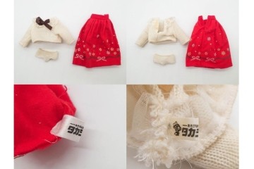 TAKARA(タカラ)　リカちゃん・ジェニー・ティモテ　人形4点と洋服や小物などまとめてセット　(R-091188)