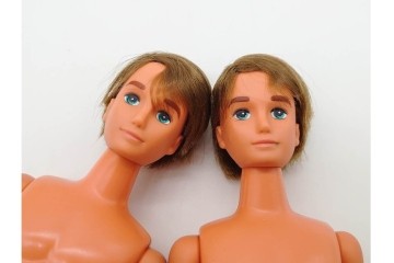 TAKARA(タカラ)・マテル社(Mattel)・中嶋製作所　リカちゃん・スカーレットちゃん・バービーなど　人形・服・小物・空箱まとめてセット　(R-091189)