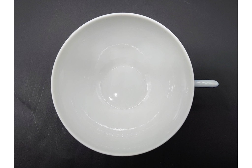 デンマーク製　ROYAL COPENHAGEN(ロイヤルコペンハーゲン)　ブルーフルーテッド　ハーフレース　ティーカップ&ソーサー6客セット　定価(6客合計)17万8200円　(R-091190)