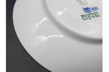 デンマーク製　ROYAL COPENHAGEN(ロイヤルコペンハーゲン)　ブルーフルーテッド　ハーフレース　ティーカップ&ソーサー6客セット　定価(6客合計)17万8200円　(R-091190)