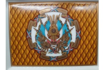 フランス　HERMES(エルメス)　珍しい柄!　気品漂うアッシュトレイ　(R-091192)