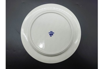 フィンランド　ARABIA(アラビア)　アネモネ・ロスマリン・サーラ　北欧らしい大胆な絵柄と色使いを楽しむカップ&ソーサー・シュガーポット・プレート2枚セット　(R-091194)