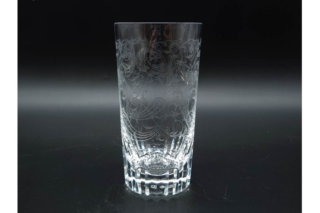 フランス　Baccarat(バカラ)　パルメ・アルルカン　格調高いハイボールグラス3点セット　(R-091197)