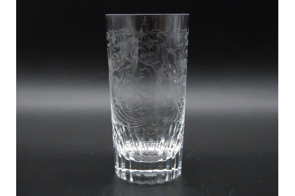 フランス　Baccarat(バカラ)　パルメ・アルルカン　格調高いハイボールグラス3点セット　(R-091197)