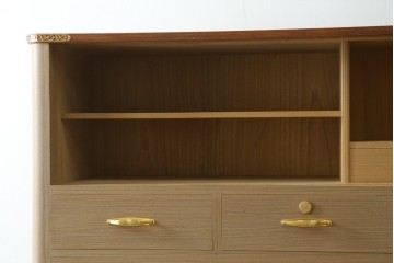 中古　高級品　大阪泉州桐箪笥の名門・初音の総桐箪笥　田中家具製作所　総桐の衣装箪笥　定価約250万円　(R-091206)