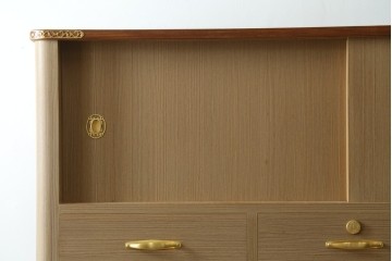 中古　高級品　大阪泉州桐箪笥の名門・初音の総桐箪笥　田中家具製作所　総桐の衣装箪笥　定価約250万円　(R-091206)