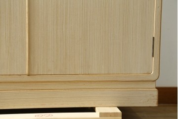 中古　東京都知事指定伝統工芸品　総桐箪笥(四方丸、胴厚)　伝統工芸士(仕上師) 會田勝平　木工一級技能士 善村順治・宮内庁御用達桐匠 新井昇 共作　着物箪笥　定価約140万円　(R-091216)