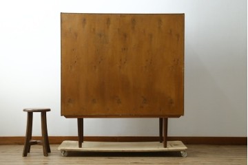 デンマークヴィンテージ　1960年頃　Soren Thuesen(ソーレン・トゥエーセン)　チーク材のキャビネット　(R-091218)
