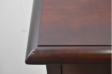 中古　美品　松本民芸家具　挽物脚が映えるC型サイドボード　定価約73万円　(R-091225)