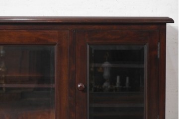 中古　美品　松本民芸家具　挽物脚が映えるC型サイドボード　定価約73万円　(R-091225)