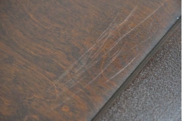 中古　美品　松本民芸家具　#505型　横桟を配した端正な茶箪笥　定価約38万円　(R-091226)