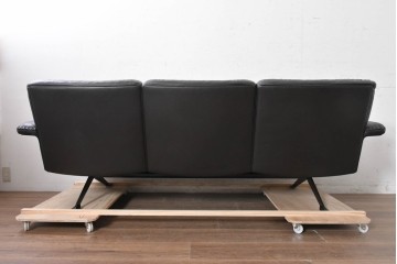 中古　スイス　de Sede(デセデ)　DS-31/103　本革の3人掛けソファ　現行定価約320万円　(R-091248)