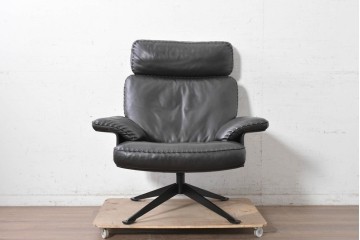 中古　スイス　de Sede(デセデ)　DS-31/111　本革のハイバックチェア　現行定価約190万円　(R-091249)