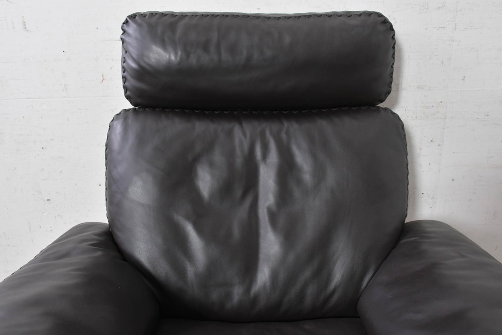 中古　スイス　de Sede(デセデ)　DS-31/111　本革のハイバックチェア　現行定価約190万円　(R-091249)