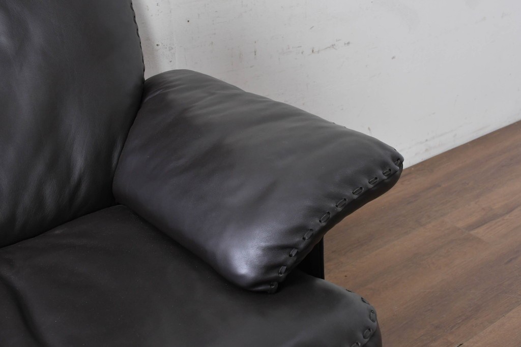中古　スイス　de Sede(デセデ)　DS-31/111　本革のハイバックチェア　現行定価約190万円　(R-091249)
