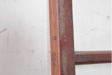 アンティーク建具　昭和初期から昭和中期　大きなガラス面が開放的なガラス戸2枚セット　(R-091265)