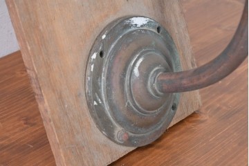 和製アンティーク　昭和初期から昭和中期　珍品　希少　球形シェードが存在感を放つウォールライト　(R-091278)
