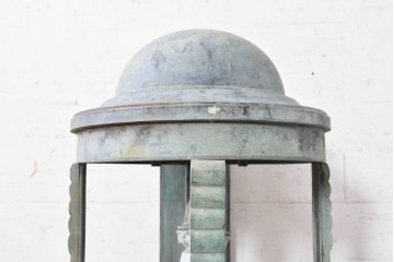 和製アンティーク　昭和初期から昭和中期　大型サイズ　大正ロマン　真鍮製　無骨で存在感のあるウォールライト　(R-091279)