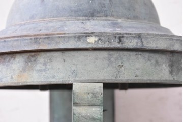 和製アンティーク　昭和初期から昭和中期　大型サイズ　大正ロマン　真鍮製　無骨で存在感のあるウォールライト　(R-091279)