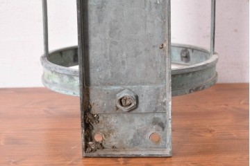 和製アンティーク　昭和初期から昭和中期　大型サイズ　大正ロマン　真鍮製　無骨で存在感のあるウォールライト　(R-091279)