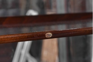 アメリカアンティーク　1930年から1950年頃　三面ガラスとミラーバックで見せる収納を楽しめるキャビネット　(R-091290)