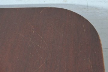 アメリカアンティーク　1930年から1950年頃　マホガニー材　ツインペデスタルがクラシカルなエクステンションテーブル　(R-091293)