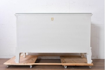 中古　美品　SILIK(シリック)　花柄と立体的な装飾が優美なチェスト　現行定価約300万円　(R-091294)