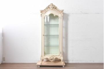 中古　SILIK(シリック)　華やかな立体装飾が印象的なキュリオケース　現行定価約180万円　(R-091295)