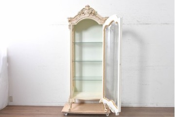中古　SILIK(シリック)　華やかな立体装飾が印象的なキュリオケース　現行定価約180万円　(R-091295)