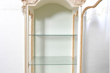 中古　SILIK(シリック)　華やかな立体装飾が印象的なキュリオケース　現行定価約180万円　(R-091295)