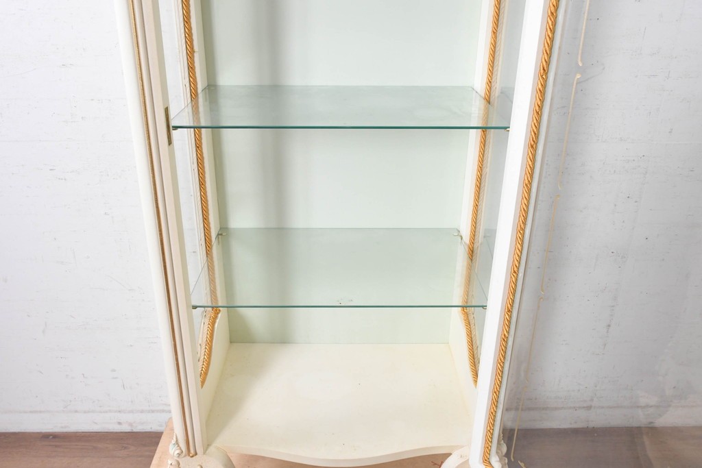 中古　SILIK(シリック)　華やかな立体装飾が印象的なキュリオケース　現行定価約180万円　(R-091295)