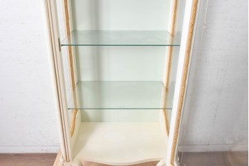 中古　SILIK(シリック)　華やかな立体装飾が印象的なキュリオケース　現行定価約180万円　(R-091295)