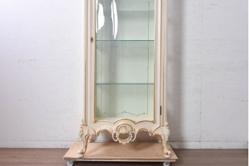 中古　SILIK(シリック)　華やかな立体装飾が印象的なキュリオケース　現行定価約180万円　(R-091295)