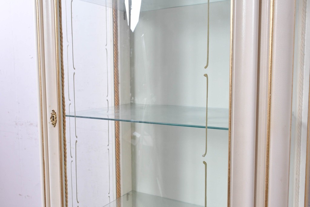 中古　SILIK(シリック)　華やかな立体装飾が印象的なキュリオケース　現行定価約180万円　(R-091295)