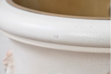中古　イタリア高級家具　SILIK(シリック)　植物のレリーフ装飾が華やかな傘立て　定価約46万円　(R-091296)
