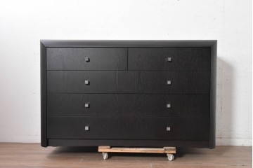 中古　イタリア製　超美品　SMANIA(ズマーニア)　引き出し5杯のチェスト　定価約210万円　(R-091314)